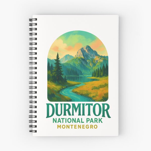 Item preview, Winding River Through Durmitor National Park, Montenegro designed and sold by Places On Earth.