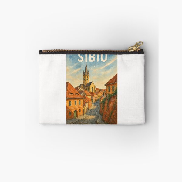 Item preview, Historic Streets of Sibiu, Transylvania designed and sold by Places On Earth.