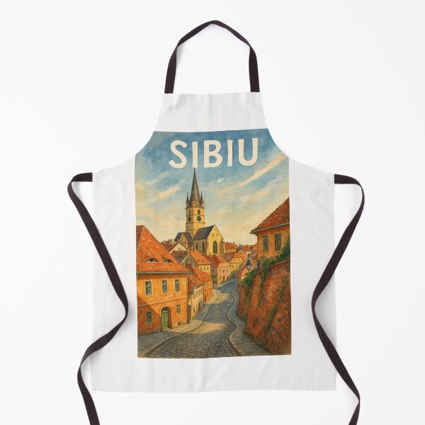 Item preview, Historic Streets of Sibiu, Transylvania designed and sold by Places On Earth.