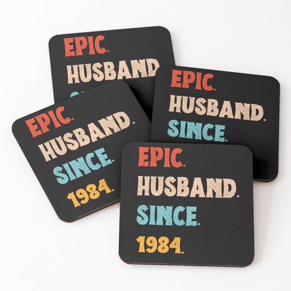 Item preview, Epic Husband Since 1984 - 41st Wedding Anniversary For Him, Men, Husband designed and sold by Mozaic Clothes.