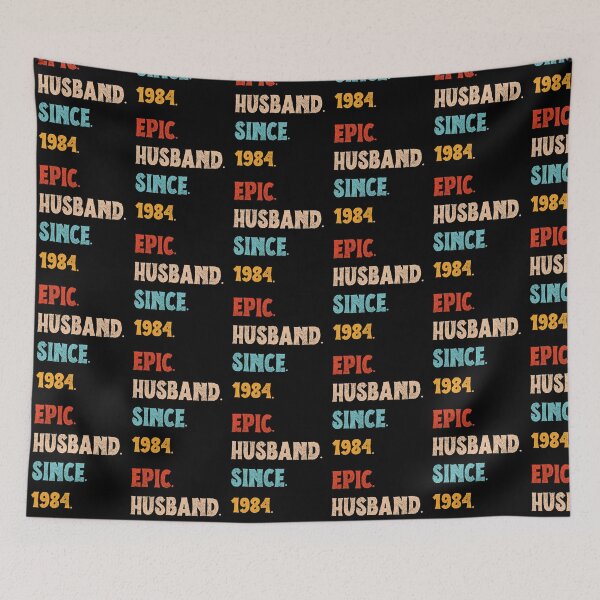 Item preview, Epic Husband Since 1984 - 41st Wedding Anniversary For Him, Men, Husband designed and sold by Mozaic Clothes.