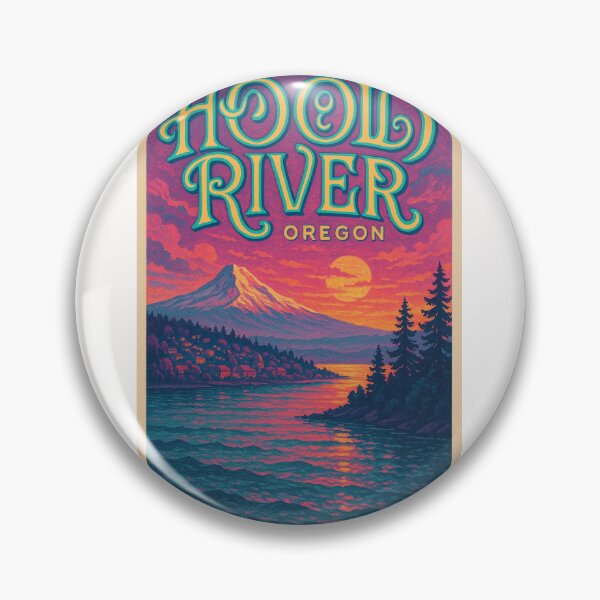 Item preview, Hood River Sunset with Mount Hood, Oregon designed and sold by Places On Earth.