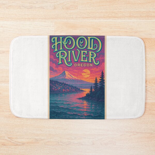 Item preview, Hood River Sunset with Mount Hood, Oregon designed and sold by Places On Earth.