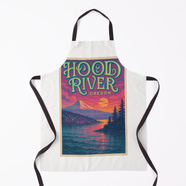 Item preview, Hood River Sunset with Mount Hood, Oregon designed and sold by Places On Earth.
