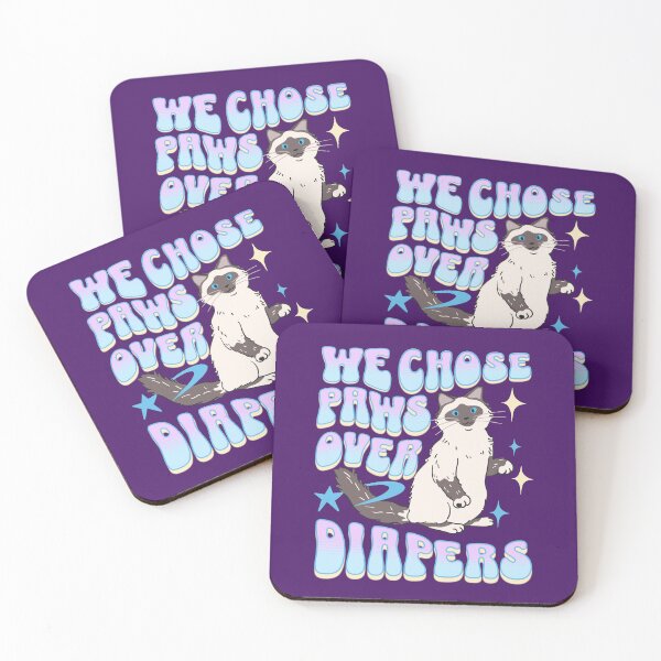 Item preview, We chose paws over diapers designed and sold by BritishDelights.