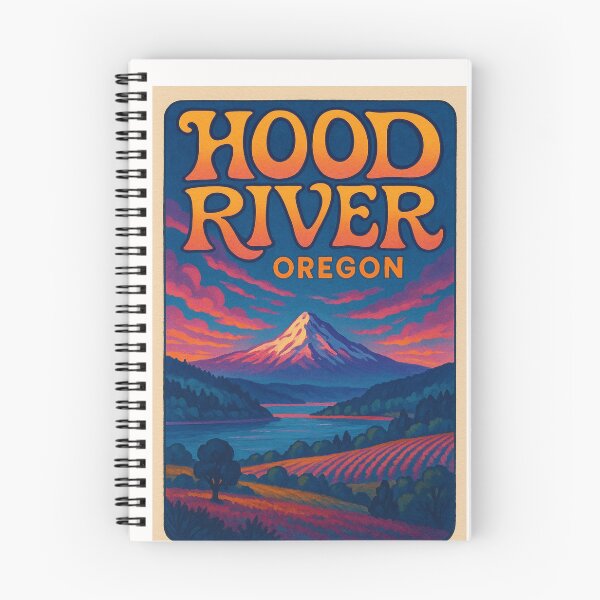 Item preview, Vineyards and Mount Hood Overlooking Hood River Valley designed and sold by Places On Earth.