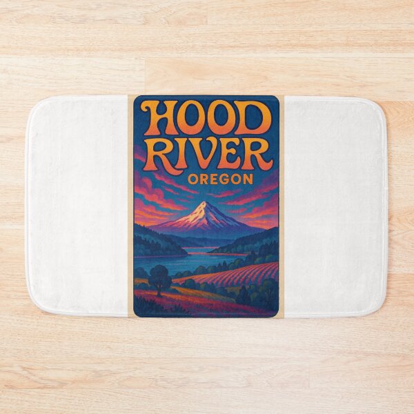 Item preview, Vineyards and Mount Hood Overlooking Hood River Valley designed and sold by Places On Earth.