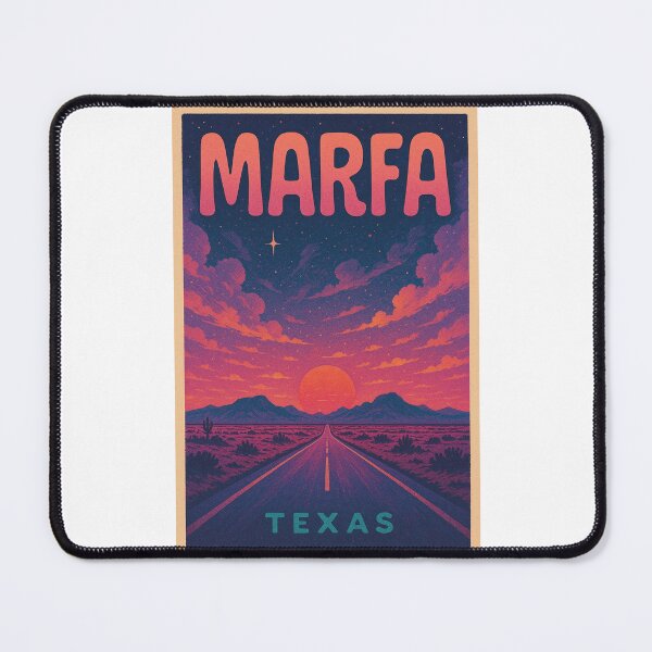 Item preview, Twilight Highway to Marfa, West Texas Desert designed and sold by Places On Earth.