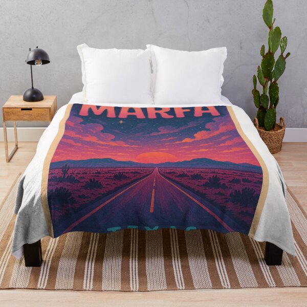 Item preview, Twilight Highway to Marfa, West Texas Desert designed and sold by Places On Earth.
