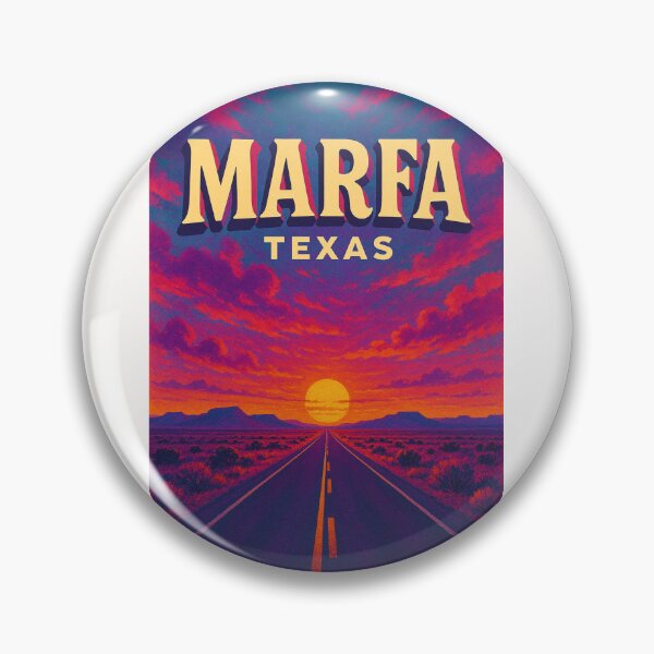 Item preview, Desert Sunset Road Leading to Marfa, Texas designed and sold by Places On Earth.