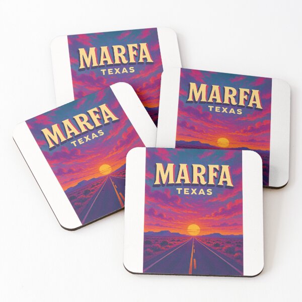 Item preview, Desert Sunset Road Leading to Marfa, Texas designed and sold by Places On Earth.