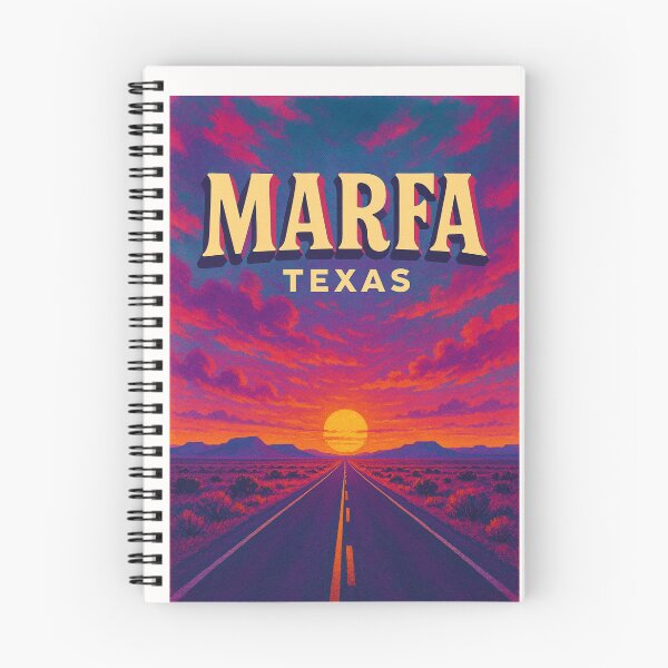 Item preview, Desert Sunset Road Leading to Marfa, Texas designed and sold by Places On Earth.