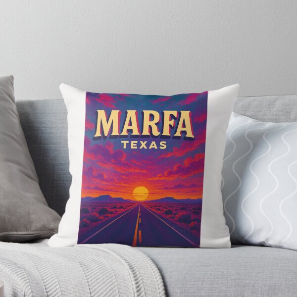 Item preview, Desert Sunset Road Leading to Marfa, Texas designed and sold by Places On Earth.