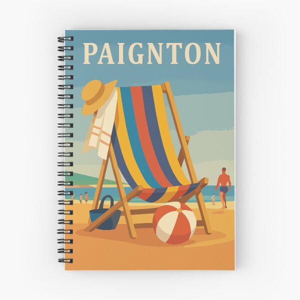 Item preview, Paignton Travel Souvenir Poster designed and sold by rogue-design.