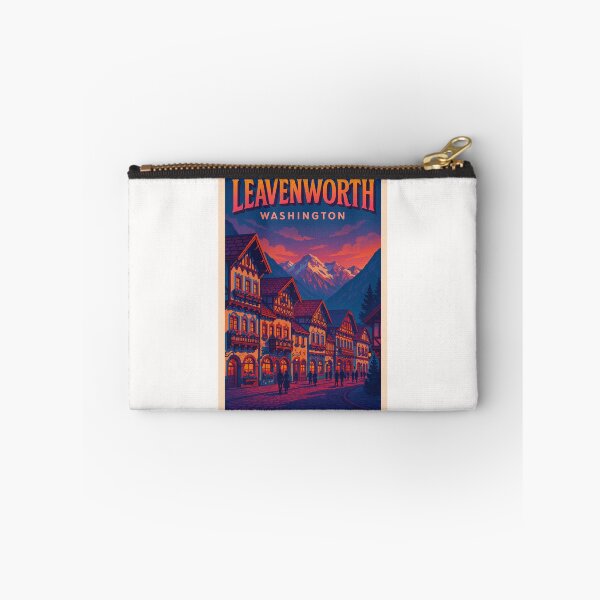 Item preview, Twilight in the Bavarian Streets of Leavenworth designed and sold by Places On Earth.