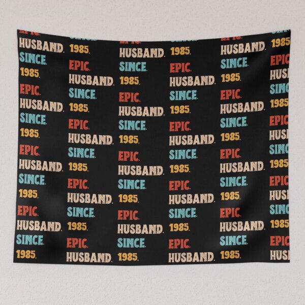 Item preview, Epic Husband Since 1985 - 40th Wedding Anniversary For Him, Men, Husband designed and sold by Mozaic Clothes.