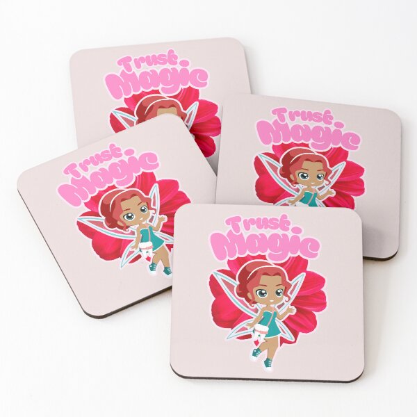Item preview, Fairy with Colorful Wings and Cheerful Expression designed and sold by SplashTastic.