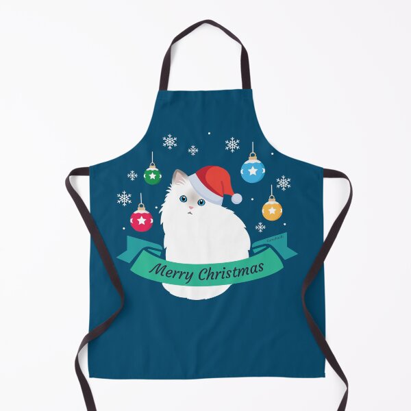 Item preview, A Merry Christmas from Ragdoll Cat Santa designed and sold by kamahachi.