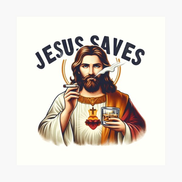 Item preview, Jesus Saves designed and sold by vectcd.