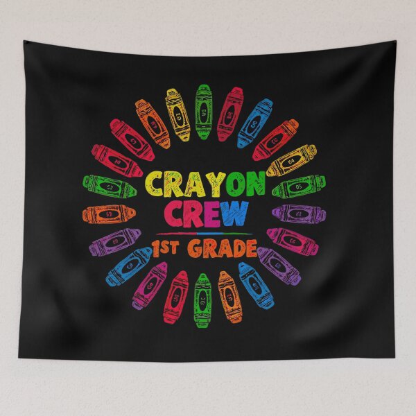 Item preview, Crayon Crew 1st Grade designed and sold by RkskArt.