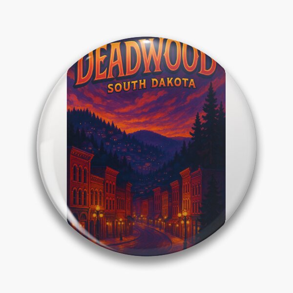 Item preview, Deadwood at Dusk, South Dakota designed and sold by Places On Earth.