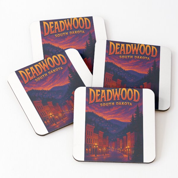 Item preview, Deadwood at Dusk, South Dakota designed and sold by Places On Earth.