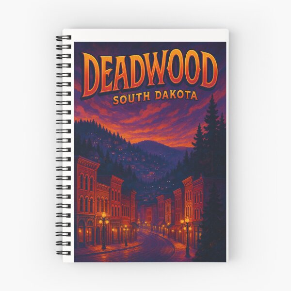 Item preview, Deadwood at Dusk, South Dakota designed and sold by Places On Earth.