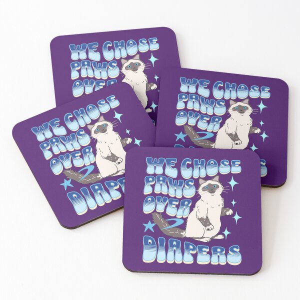 Item preview, We chose paws over diapers designed and sold by BritishDelights.