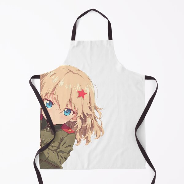 Item preview, Katyusha Chibi Peek Fierce Girls und Panzer Anime designed and sold by HumbertoValveno.