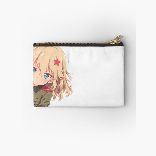Item preview, Katyusha Chibi Peek Fierce Girls und Panzer Anime designed and sold by HumbertoValveno.