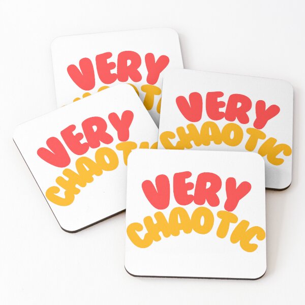 Item preview, We're all chaotic here... Design Pin, Sticker, Magnet, Art, etc. designed and sold by eggface.sandwich.