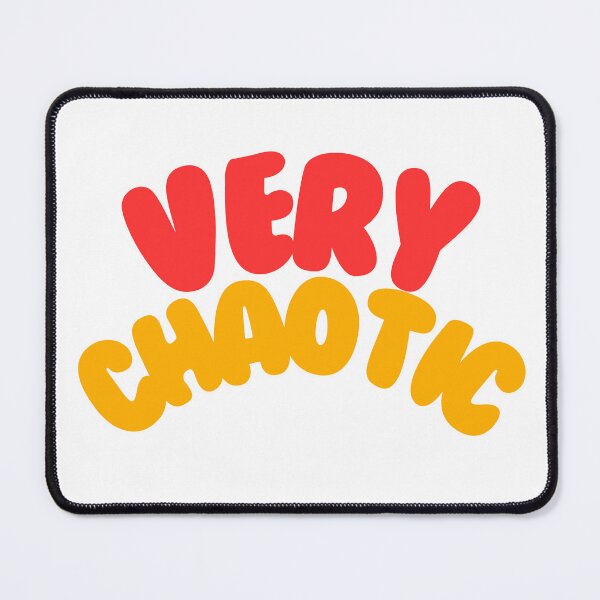 Item preview, We're all chaotic here... Design Pin, Sticker, Magnet, Art, etc. designed and sold by eggface.sandwich.