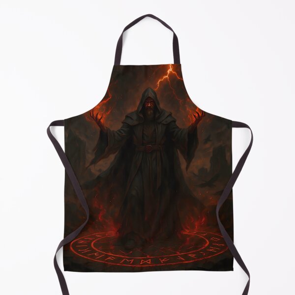 Item preview, Runic Warlock – Master of the Crimson Circle designed and sold by NorseDrip.