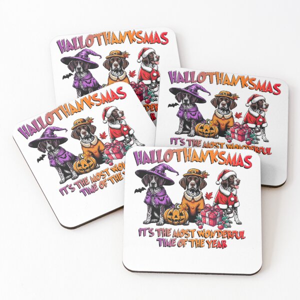 Item preview, German Shorthaired Pointer Halloween Thanksgiving Christmas  designed and sold by doodIllustrate.