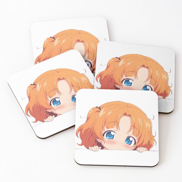 Artikelvorschau, Orange Pekoe Girls und Panzer Anime Chibi Kawaii Peek entworfen und verkauft von HumbertoValveno.