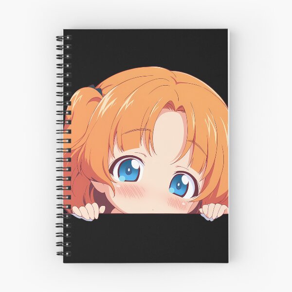 Item preview, Orange Pekoe Girls und Panzer Anime Chibi Kawaii Peek designed and sold by HumbertoValveno.