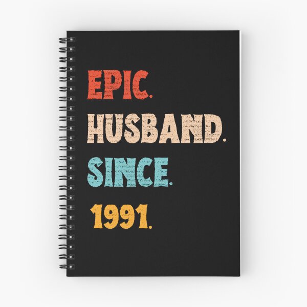 Item preview, Epic Husband Since 1991 - 34th Wedding Anniversary For Him, Men, Husband designed and sold by Mozaic Clothes.