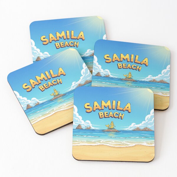 Item preview, Samila Beach: Songkhla’s Iconic Shore designed and sold by See-Sea-Colors.