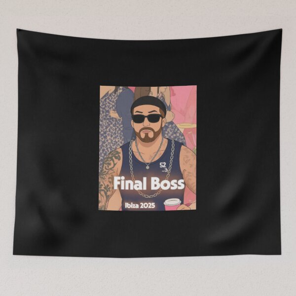 Item preview, Final Boss Ibiza 2025 designed and sold by robpritchard.
