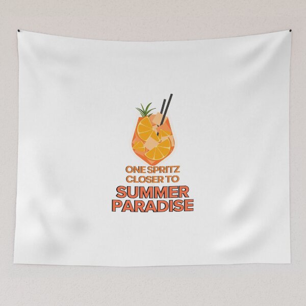 Item preview, ONE SPRITZ CLOSER TO SUMMER PARADISE designed and sold by PGAart.