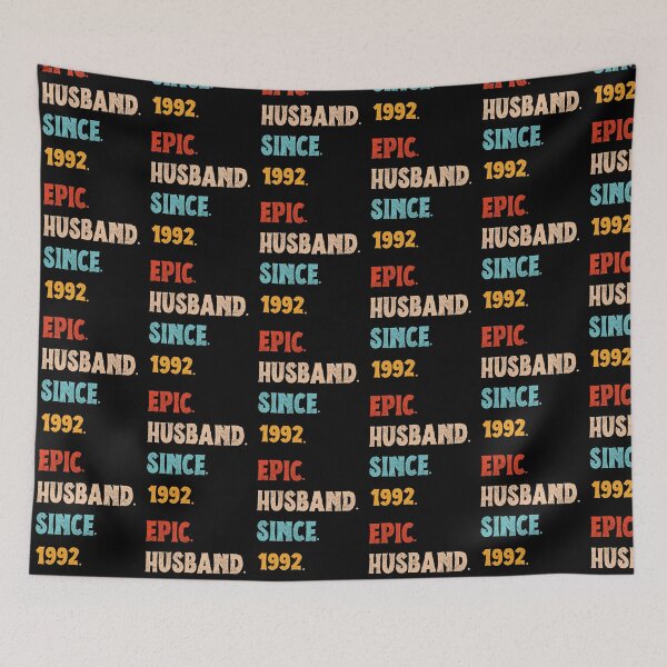 Item preview, Epic Husband Since 1992 - 33rd Wedding Anniversary For Him, Men, Husband designed and sold by Mozaic Clothes.