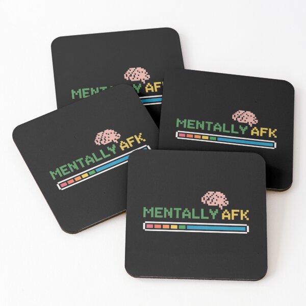 Item preview, Mentally AFK Offline in My Head – Funny Chronically Online Meme Design designed and sold by Silly Shapes Co..