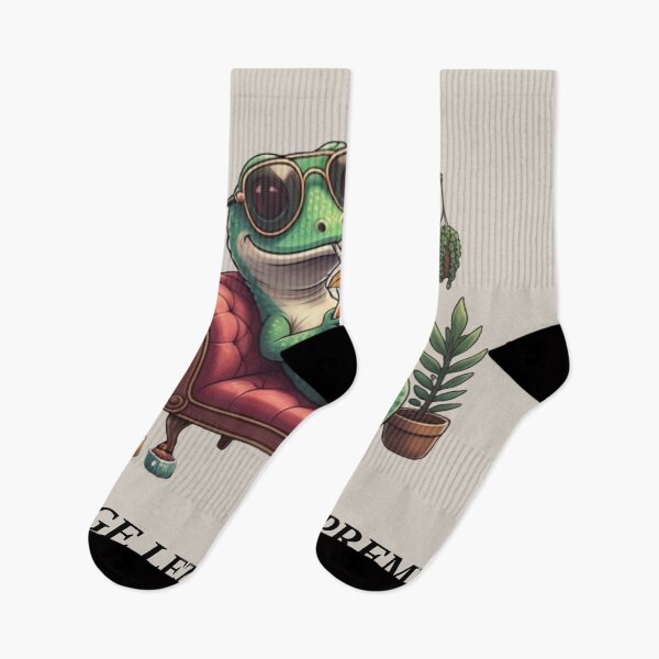 Item preview, funny lizard Lounge Lizard Supreme designed and sold by Uglyandcute.