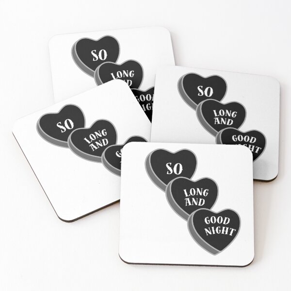 Item preview, SO LONG AND GOODBYE designed and sold by Spooky Sticker Lady.