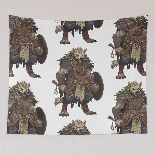 Item preview, DnD Gnoll Creature Blood Howl designed and sold by bapupa.