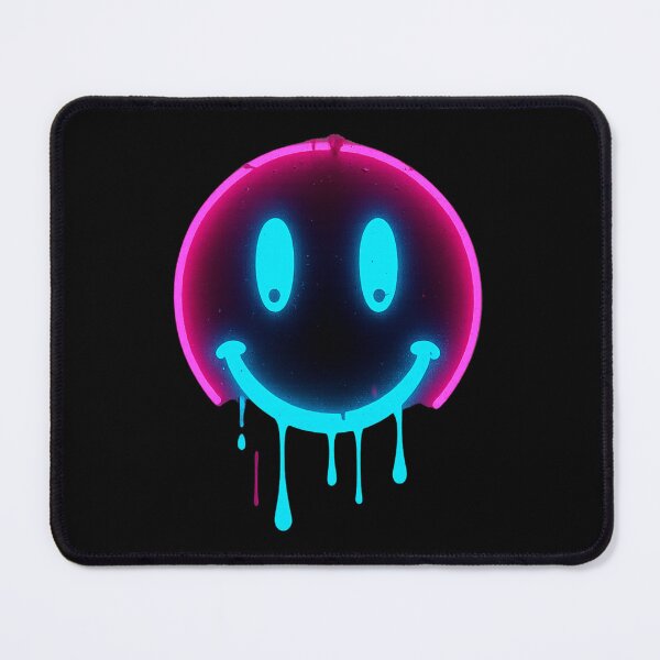 Item preview, Neon Drip: Smiley Face Glow designed and sold by RKNTdesigns.