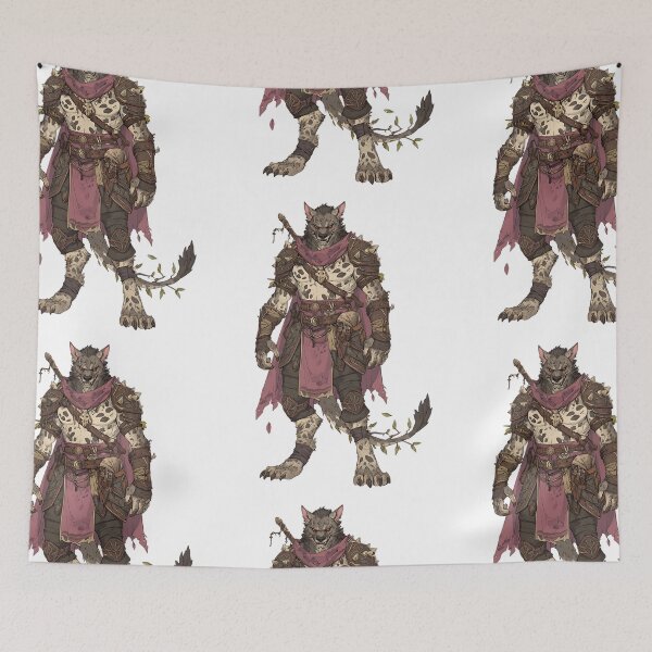 Item preview, DnD Gnoll Creature Fang Roar designed and sold by bapupa.
