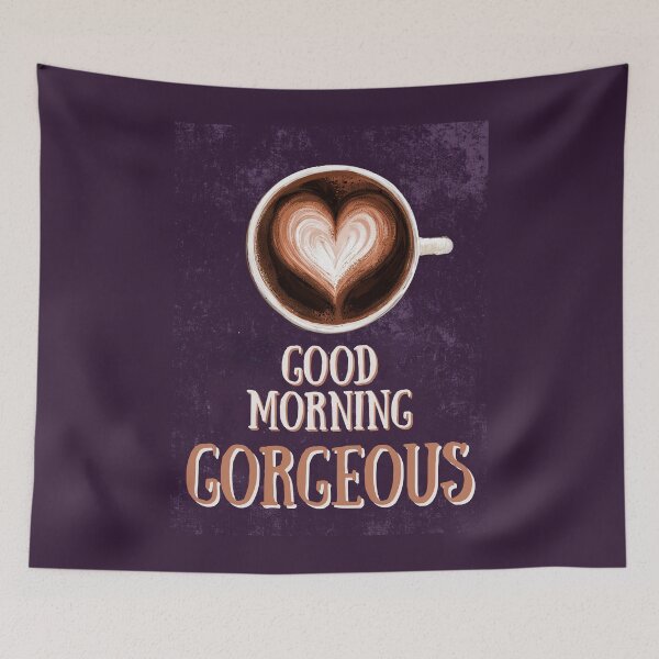 Item preview, Good Morning - Coffee Lover designed and sold by StudioRedKoala.