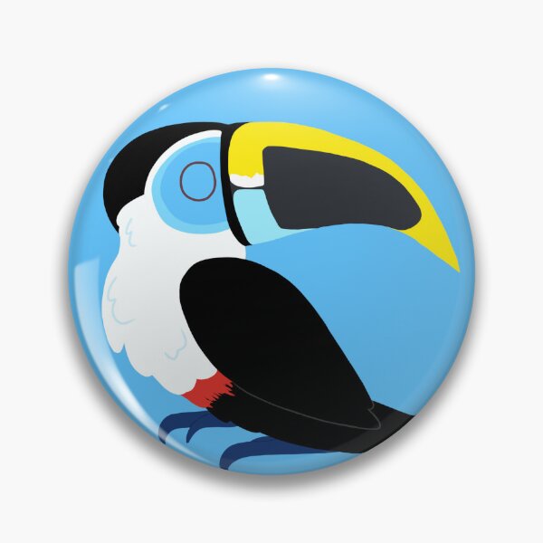 Item preview, Channel-billed Toucan - Fullbody designed and sold by ClumsyPillbug.