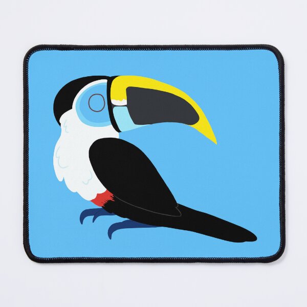 Item preview, Channel-billed Toucan - Fullbody designed and sold by ClumsyPillbug.